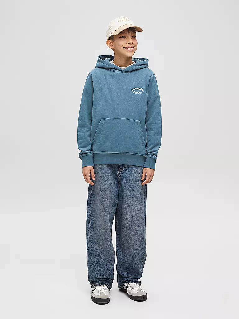 JACK & JONES | Jungen Kapuzensweater - Hoodie JJEBRANDES | Petróleo