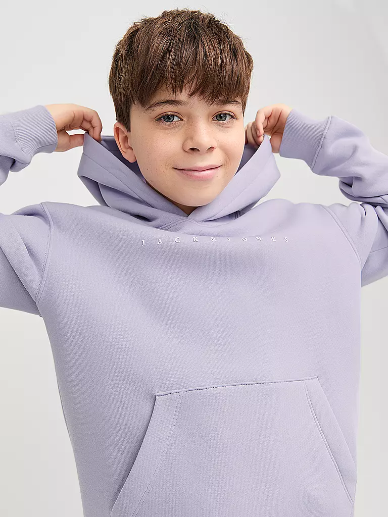 JACK & JONES | Jungen Kapuzensweater - Hoodie JJESTAR | Lila