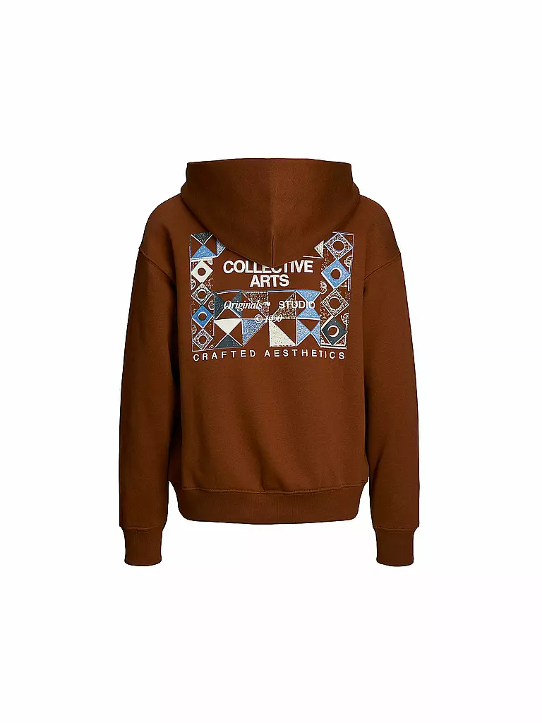 JACK & JONES | Jungen Kapuzensweater - Hoodie JORNOHO  | Marrón