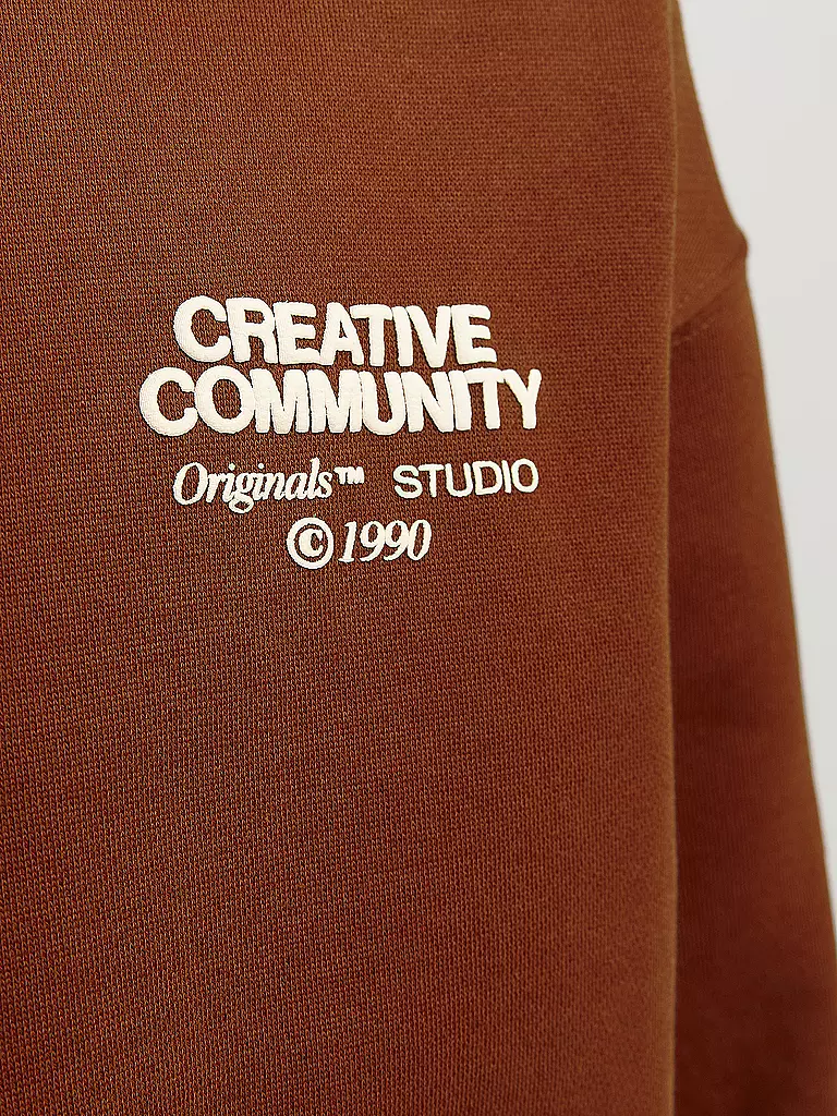 JACK & JONES | Jungen Kapuzensweater - Hoodie JORNOHO  | Marrón