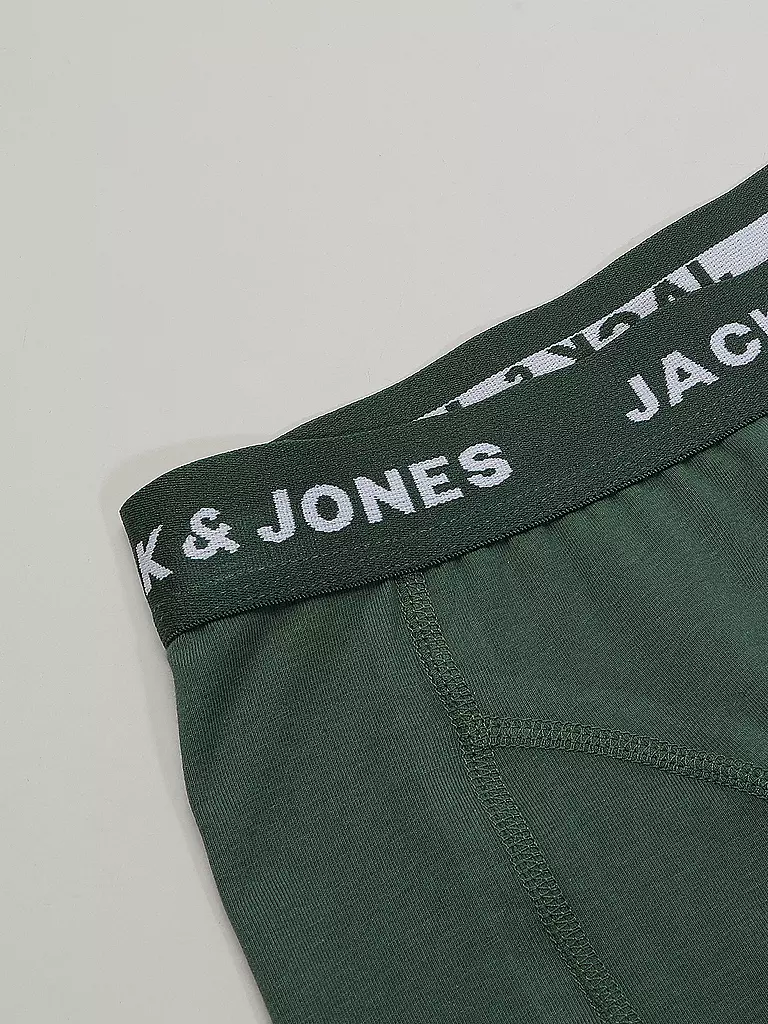 JACK & JONES | Jungen Pants 3-er Pkg. JACKEX dark green/dark cheddar - ensign bl | Verde oscuro