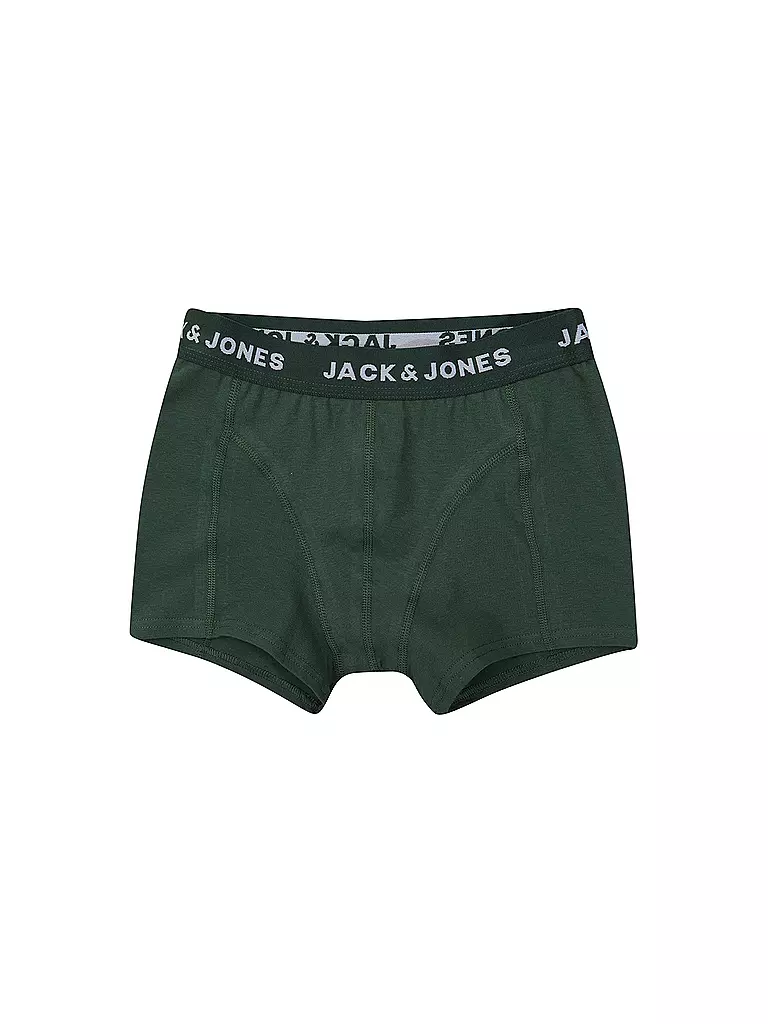 JACK & JONES | Jungen Pants 3-er Pkg. JACKEX dark green/dark cheddar - ensign bl | Verde oscuro