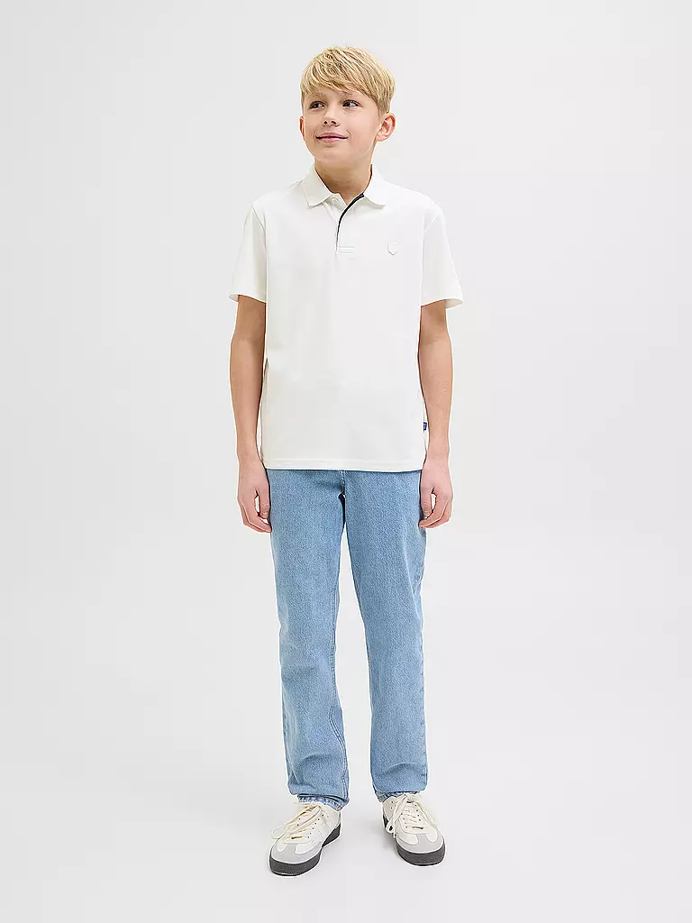 JACK & JONES | Jungen Poloshirt JPRCCRODNEY | Blanco