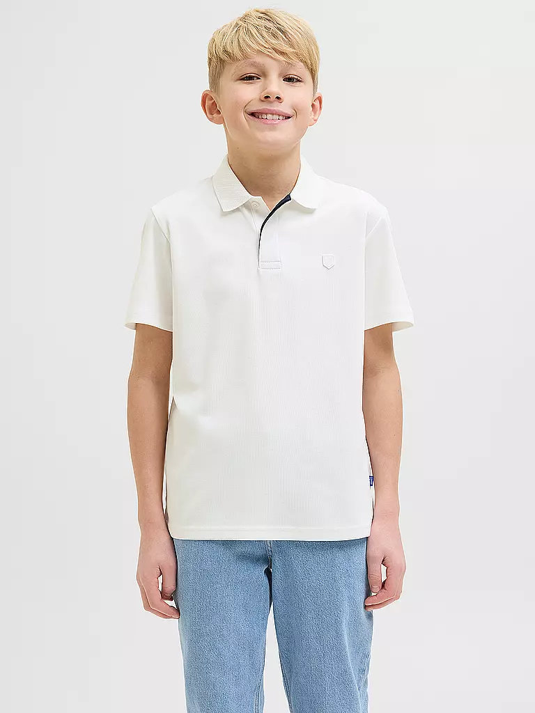 JACK & JONES | Jungen Poloshirt JPRCCRODNEY | Blanco