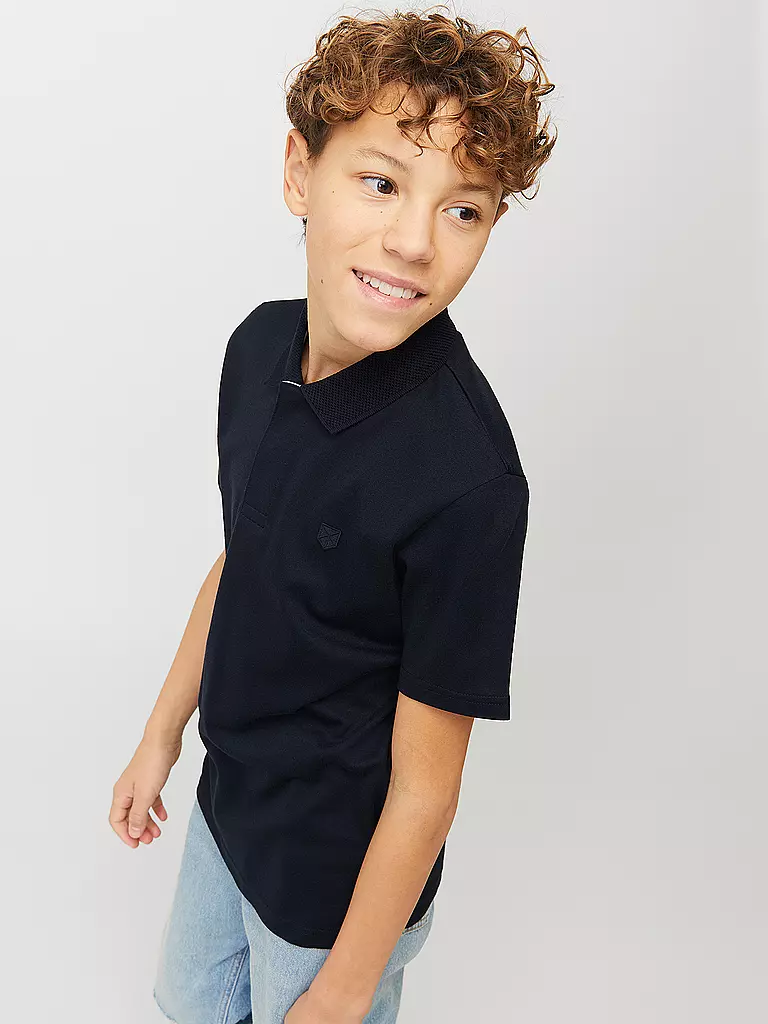 JACK & JONES | Jungen Poloshirt JPRCCRODNEY | Azul oscuro