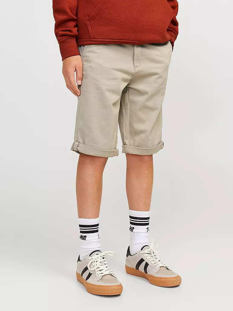 JACK & JONES | Jungen Shorts JPSTBOWIE  | Beige