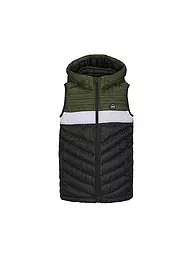 JACK & JONES | Jungen Steppgilet JJEHERO | Oliva