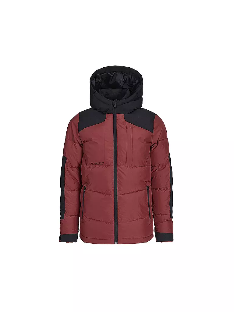 JACK & JONES | Jungen Steppjacke JCOOTIS | Rojo oscuro