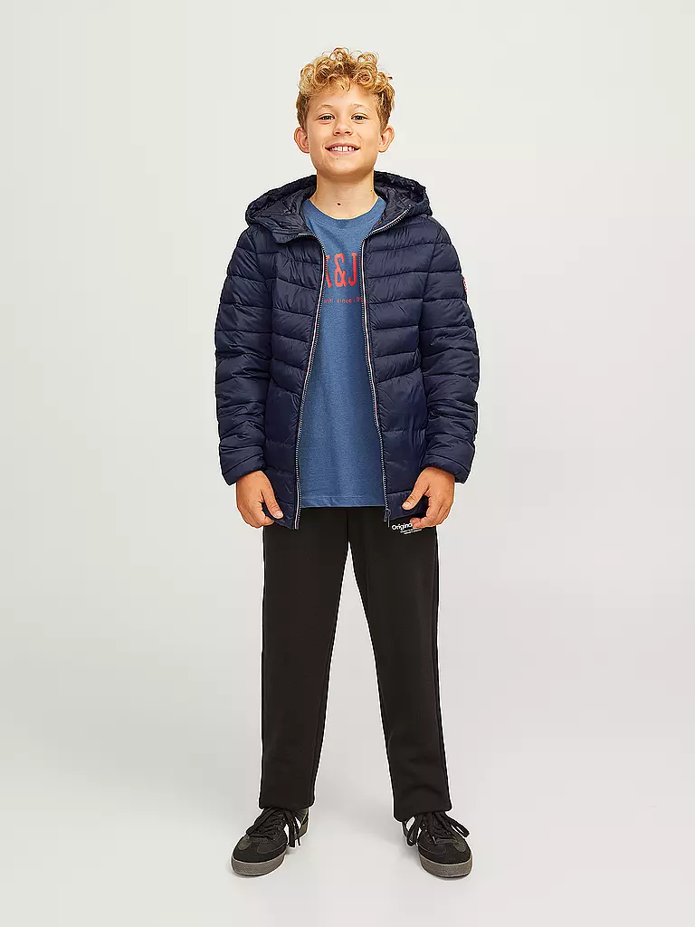 JACK & JONES | Jungen Steppjacke JJESPRINT | Azul oscuro