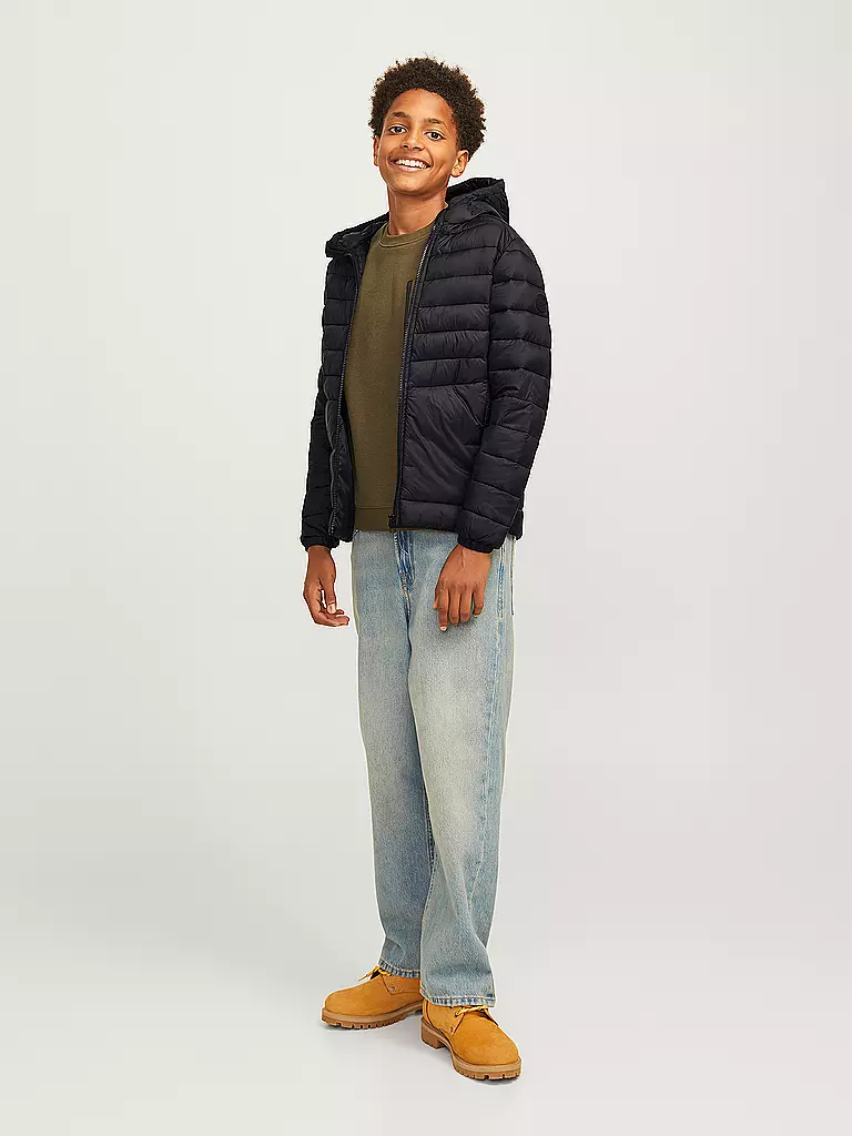 JACK & JONES | Jungen Steppjacke JJESPRINT | Negro