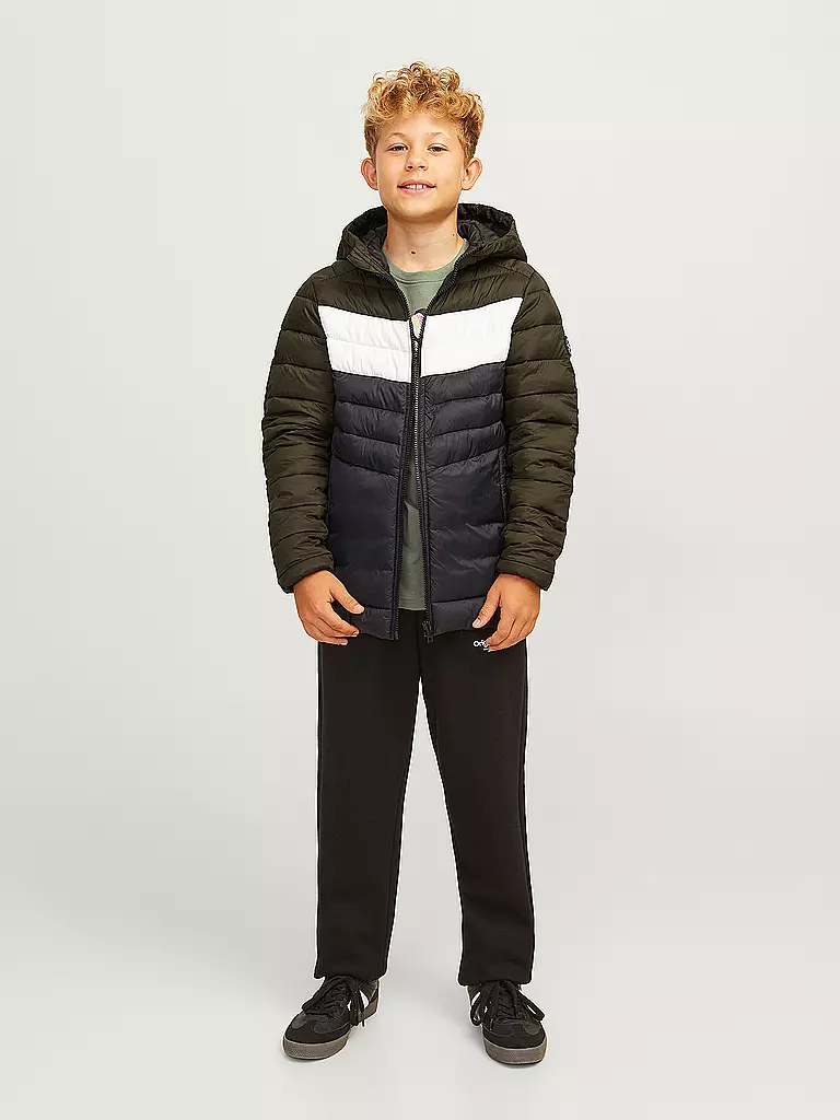 JACK & JONES | Jungen Steppjacke JJESPRINT | Oliva