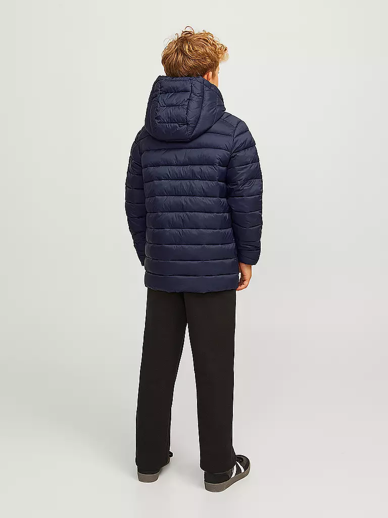 JACK & JONES | Jungen Steppjacke JJESPRINT | Azul oscuro