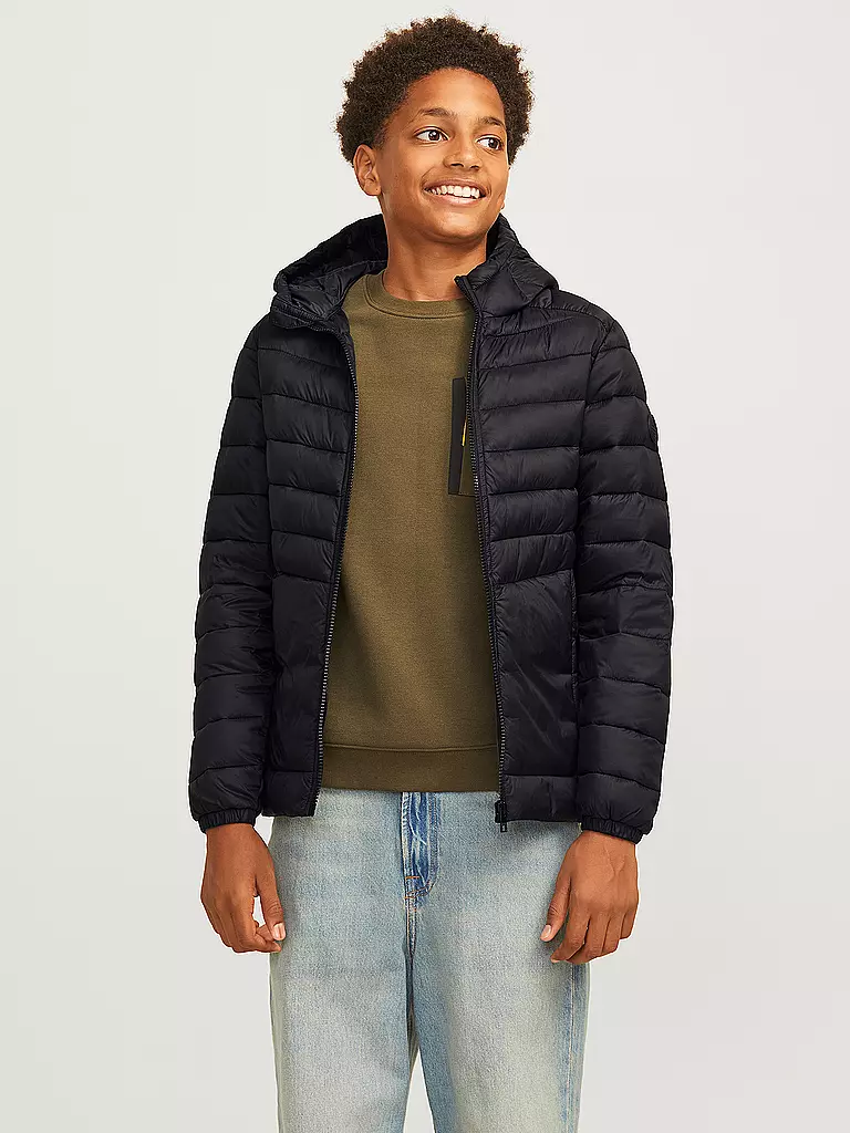 JACK & JONES | Jungen Steppjacke JJESPRINT | Negro