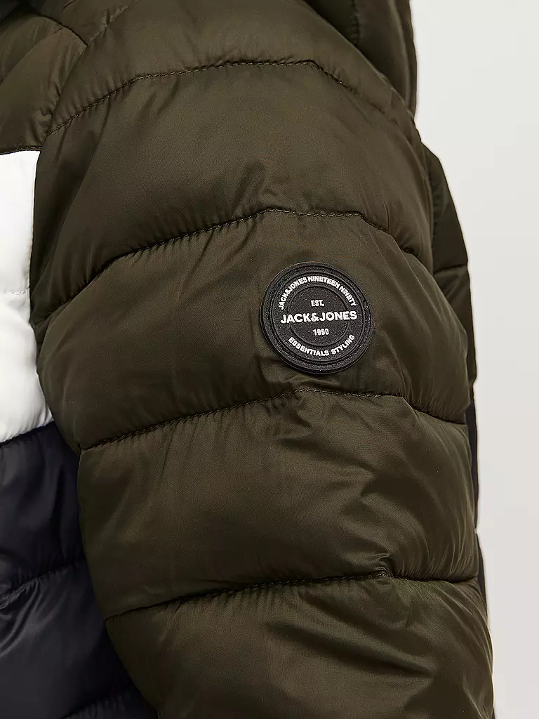 JACK & JONES | Jungen Steppjacke JJESPRINT | Oliva