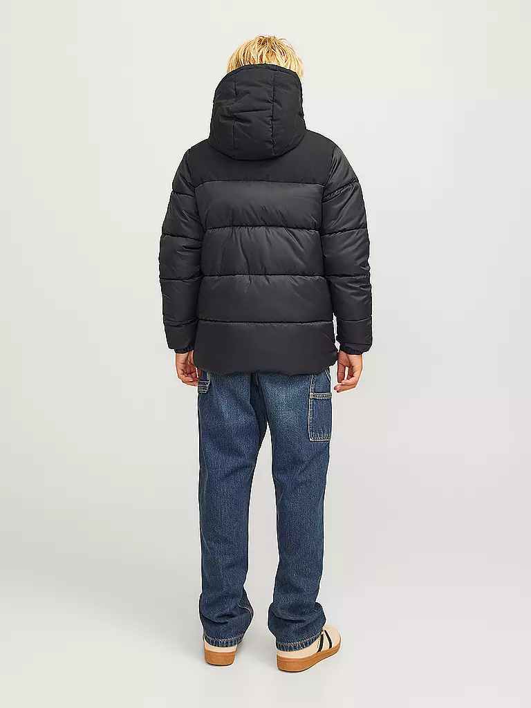 JACK & JONES | Jungen Steppjacke JJMOON | Negro