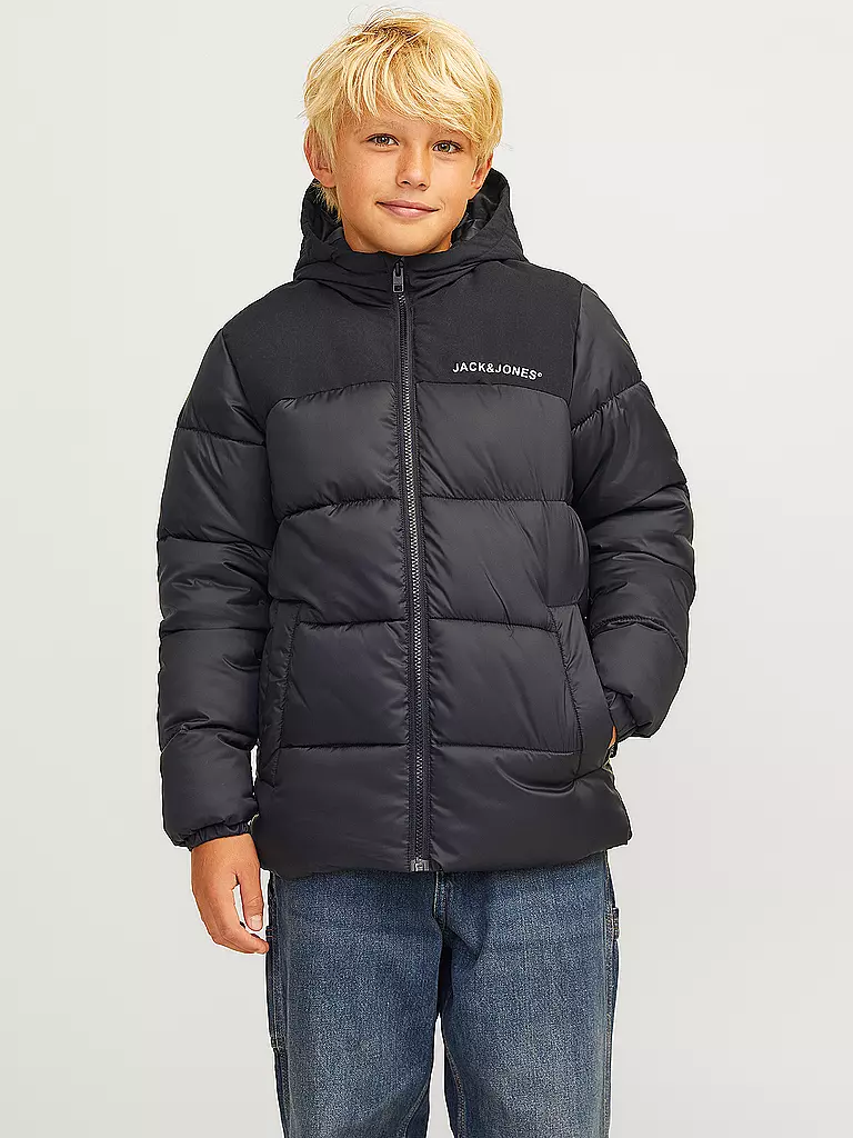 JACK & JONES | Jungen Steppjacke JJMOON | Negro
