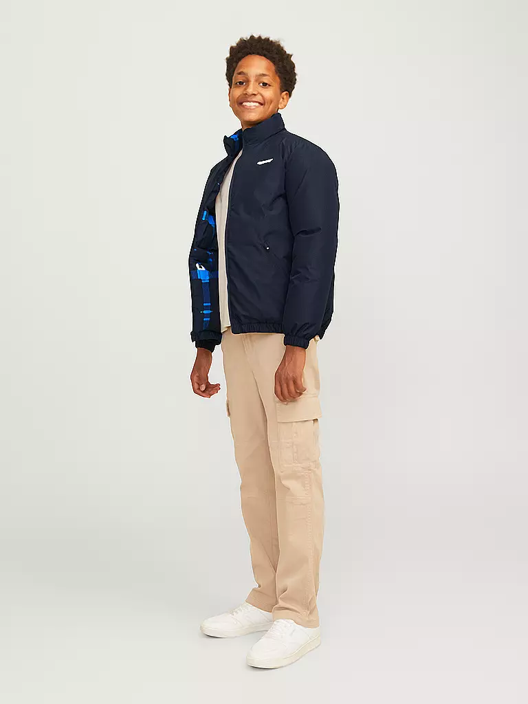 JACK & JONES | Jungen Steppjacke JORNGIA | Azul oscuro