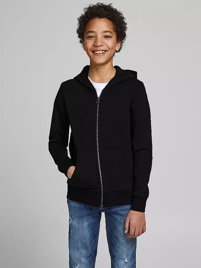 JACK & JONES | Jungen Sweatjacke " JJEBASIC " | Negro