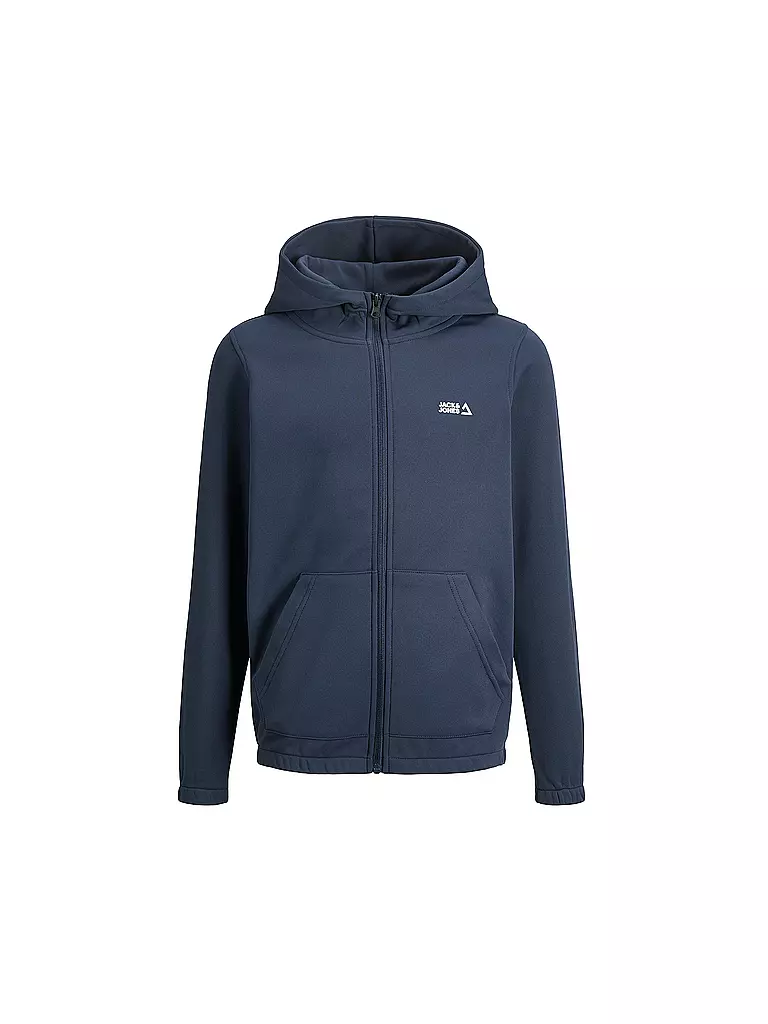 JACK & JONES | Jungen Sweatjacke JCOBASIC | Azul oscuro