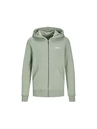 JACK & JONES | Sudadera con cremallera para niño JJBEAU | Menta