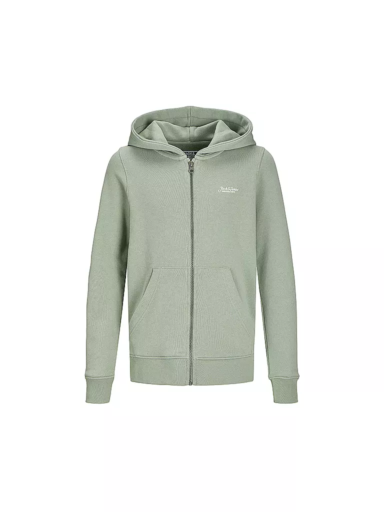 JACK & JONES | Jungen Sweatjacke JJBEAU | Menta