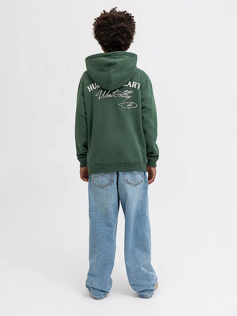 JACK & JONES | Jungen Sweatjacke JORBEDFORD  | Verde oscuro