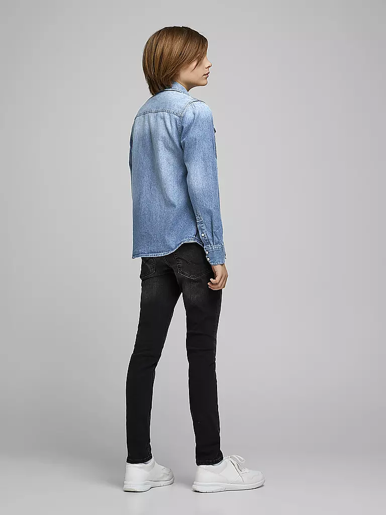 JACK & JONES | Jungen-Jeanshemd "JJEWESTERN SHERIDAN" | Azul
