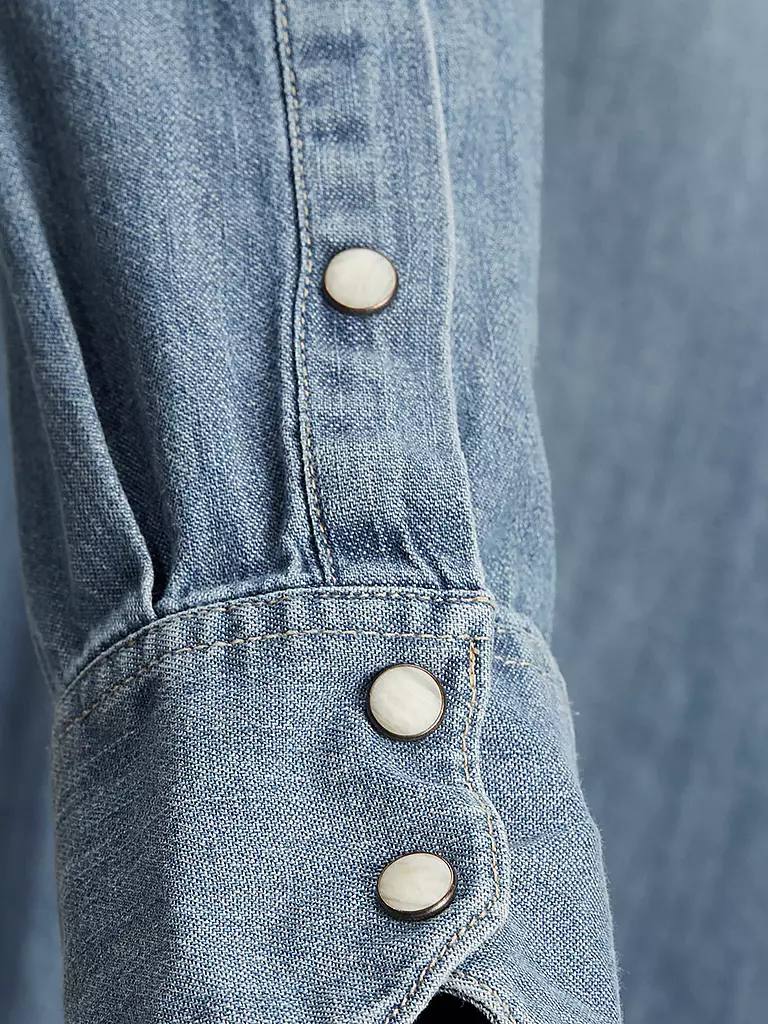 JACK & JONES | Jungen-Jeanshemd "JJEWESTERN SHERIDAN" | Azul