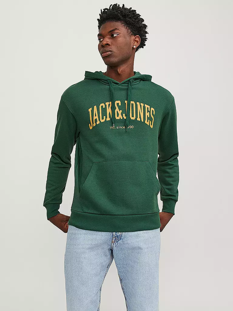 JACK & JONES | Kapuzensweater - Hoodie JJEJOSH | Verde oscuro