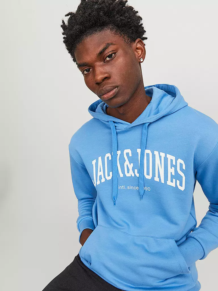 JACK & JONES | Kapuzensweater - Hoodie JJEJOSH | Azul claro