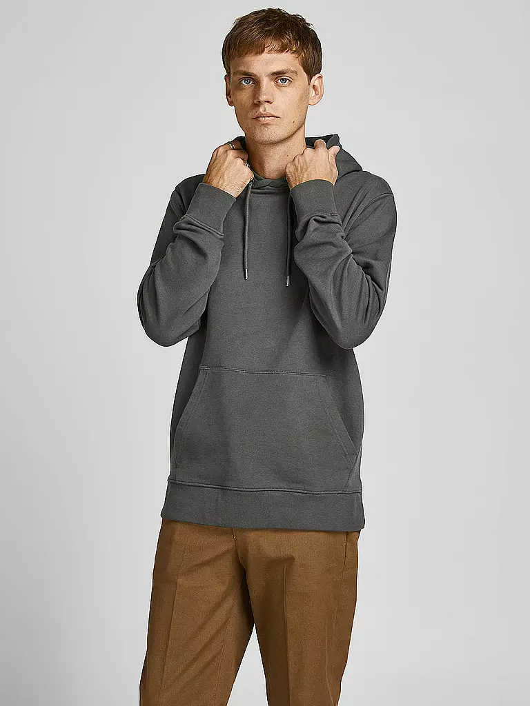 JACK & JONES | Kapuzensweater - Hoodie JJEORGANIC  | Gris