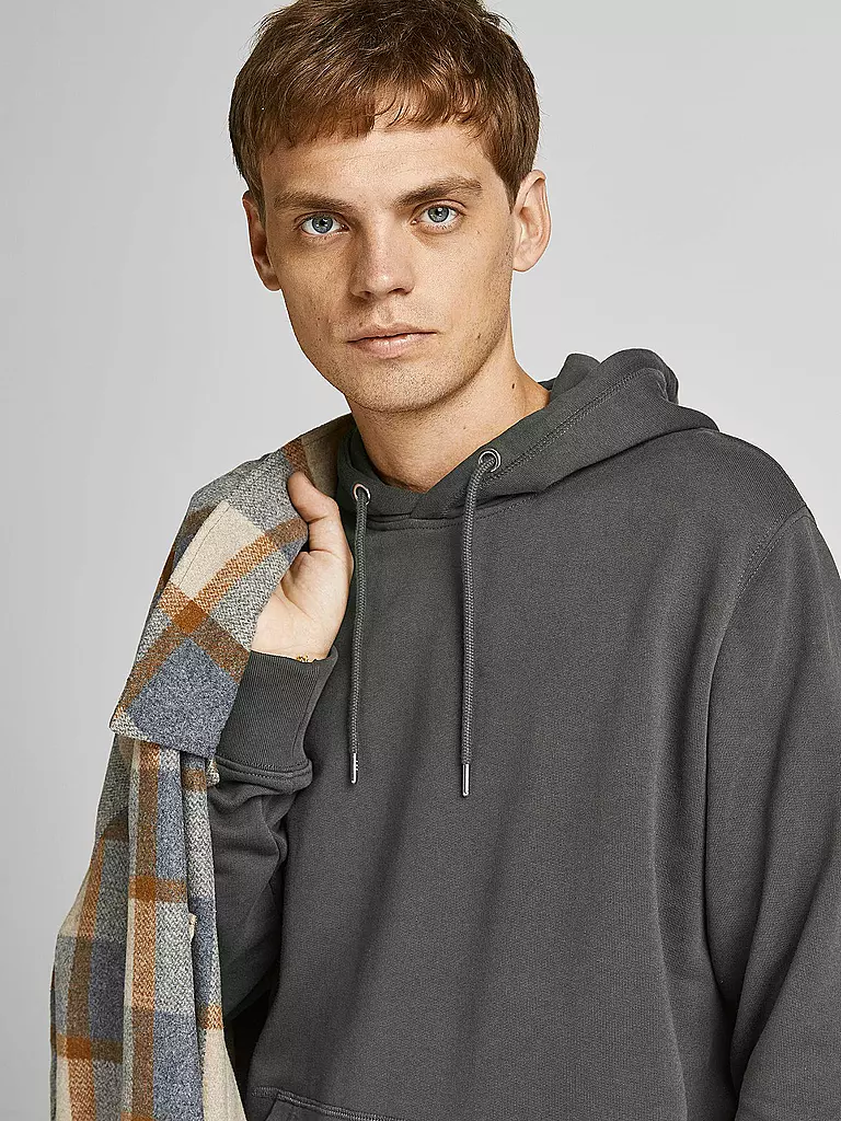 JACK & JONES | Kapuzensweater - Hoodie JJEORGANIC  | Gris