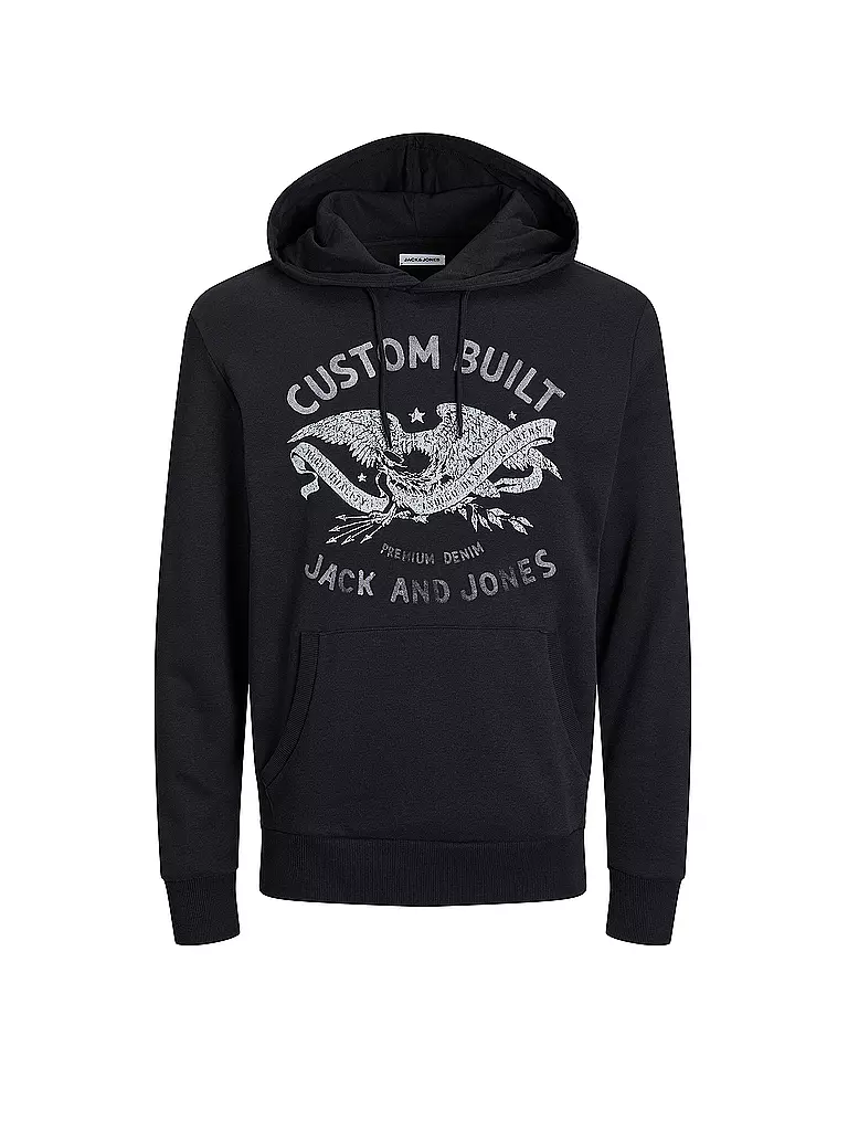 JACK & JONES | Kapuzensweater - Hoodie JJFONNE | Negro