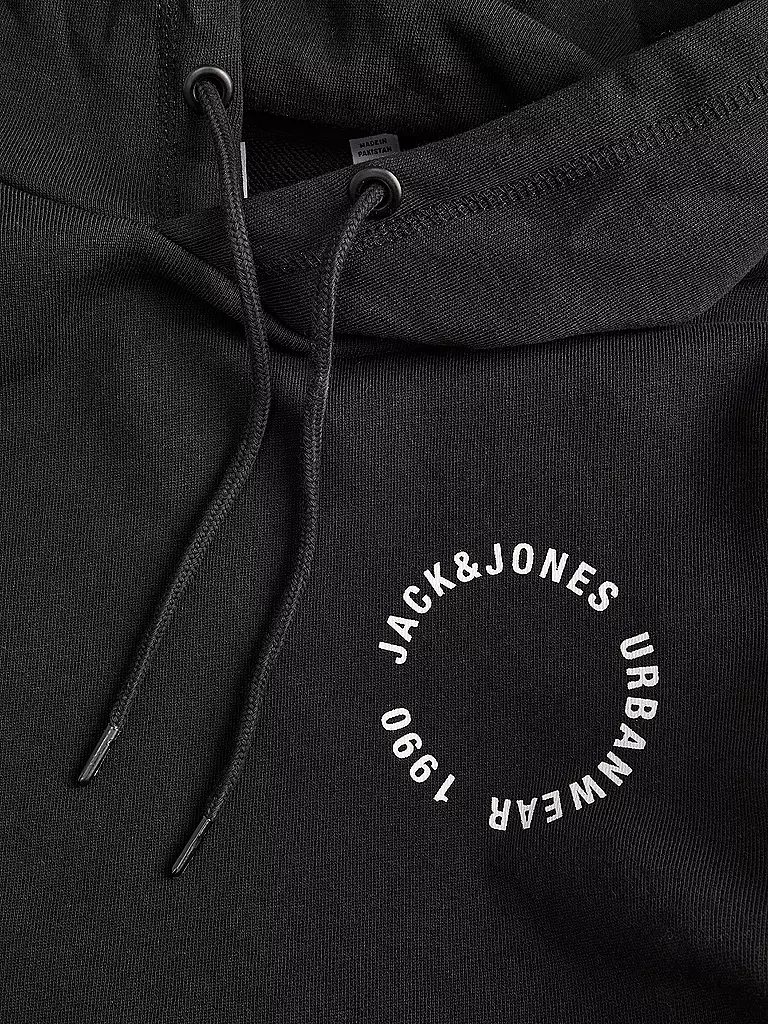 JACK & JONES | Kapuzensweater - Hoodie JJSUNSET  | Negro