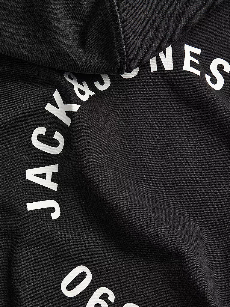 JACK & JONES | Kapuzensweater - Hoodie JJSUNSET  | Negro