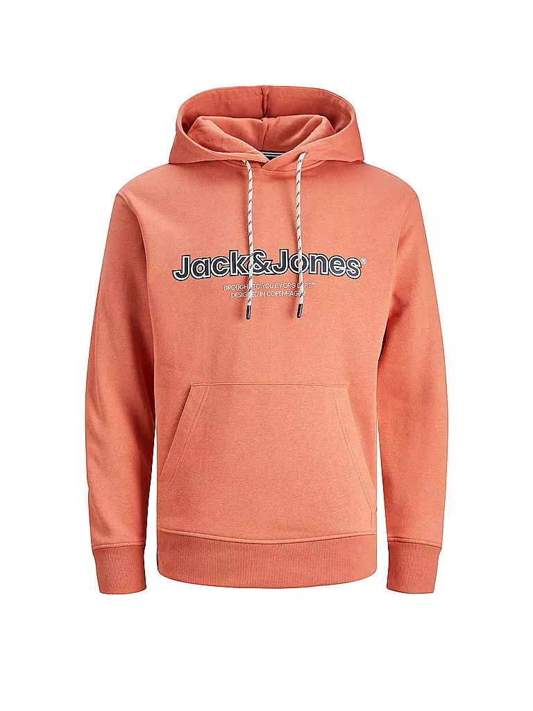 JACK & JONES | Kapuzensweater - Hoodie JORLAKEWOOD | Naranja