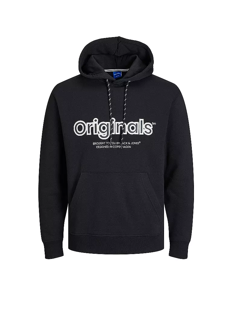 JACK & JONES | Kapuzensweater - Hoodie JORLAKEWOOD | Negro