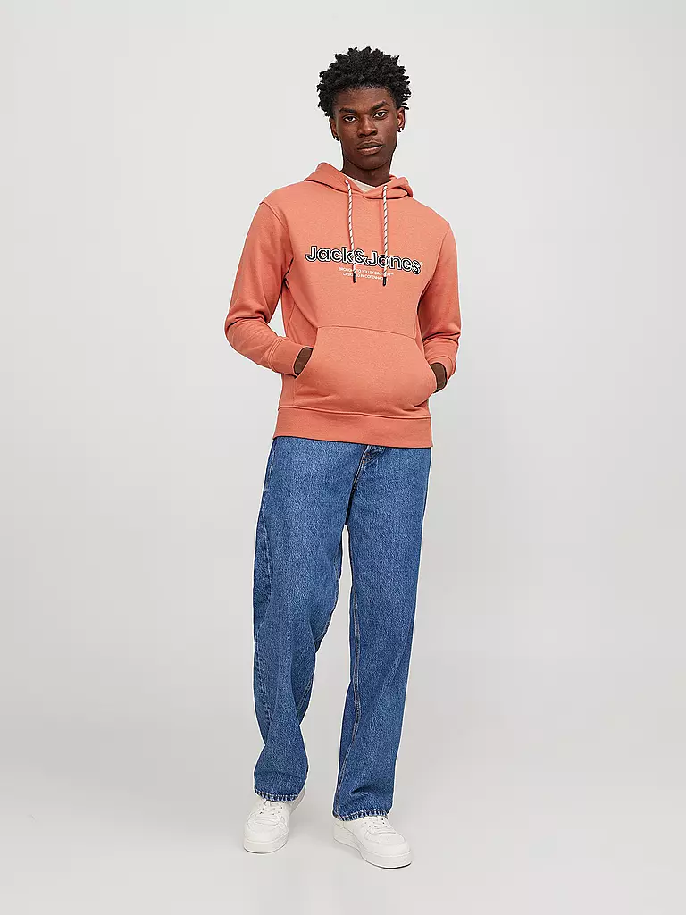 JACK & JONES | Kapuzensweater - Hoodie JORLAKEWOOD | Naranja