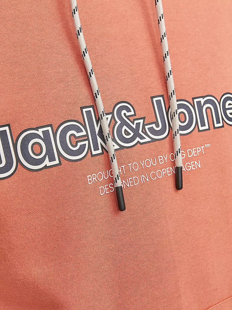 JACK & JONES | Kapuzensweater - Hoodie JORLAKEWOOD | Naranja