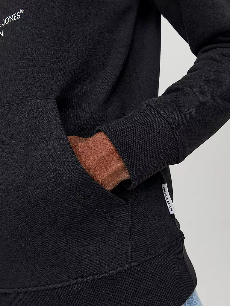 JACK & JONES | Kapuzensweater - Hoodie JORLAKEWOOD | Negro
