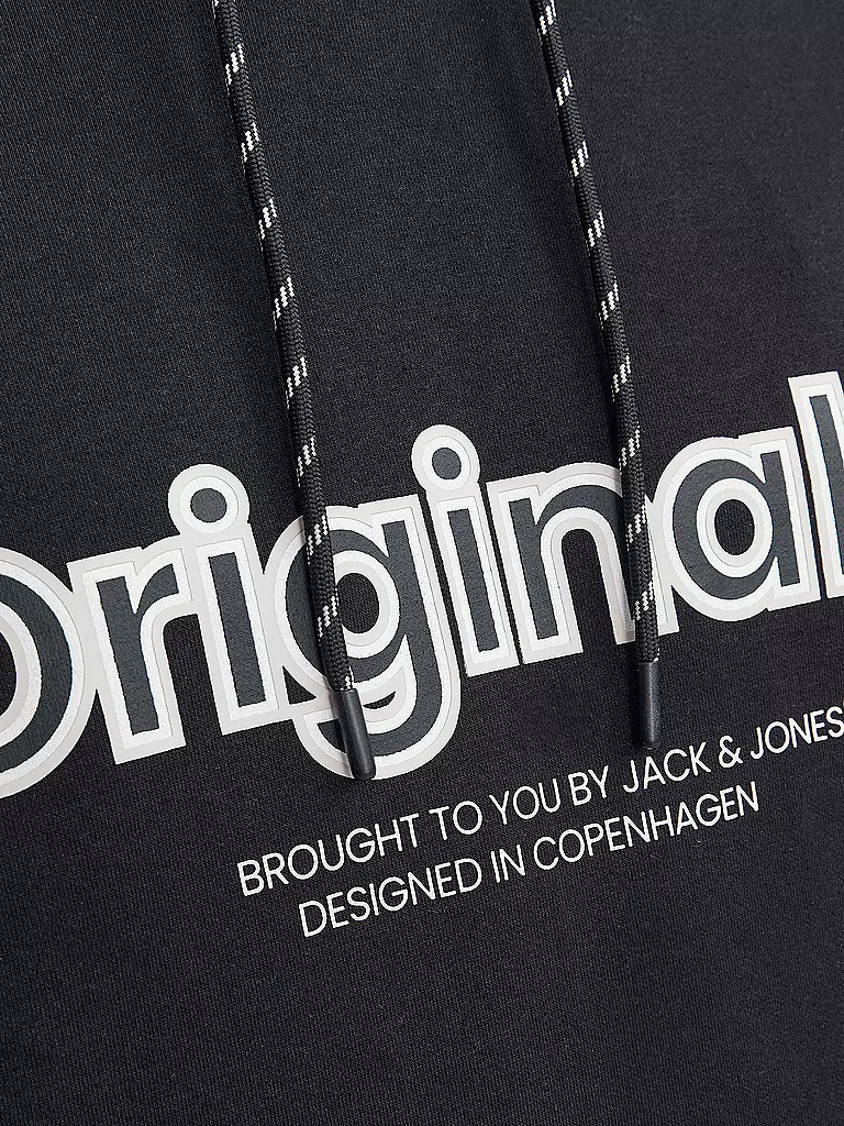 JACK & JONES | Kapuzensweater - Hoodie JORLAKEWOOD | Negro