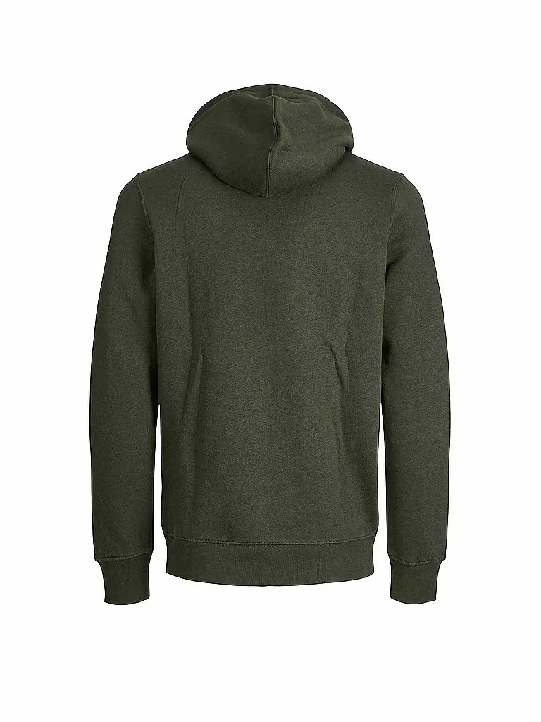 JACK & JONES | Kapuzensweatjacke JJESTAR  | Oliva