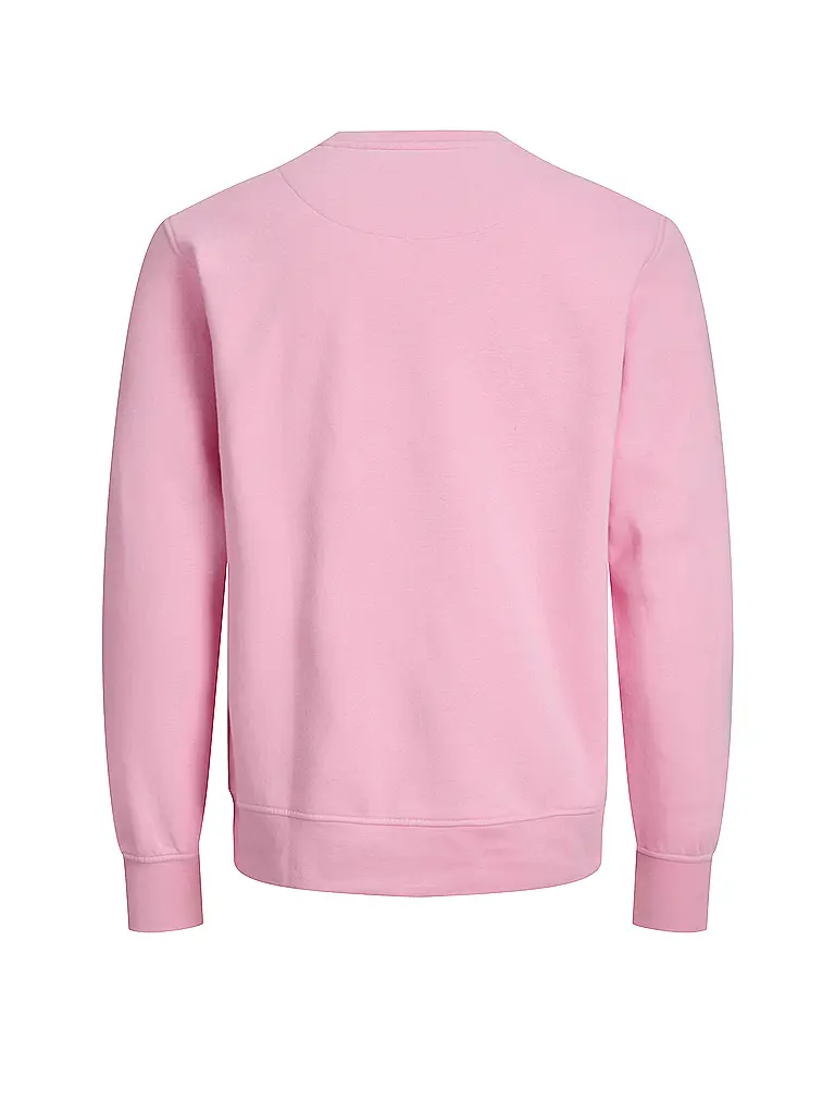 JACK & JONES | Nombre del producto: Sweater JJESOHO
Marca: JACK & JONES
Color: rosa
Categorías: Moda, Hombre

Largo de manga: Manga larga
Cuello: Cuello redondo
Material: Algodón
Diseño: Liso
Corte (Prendas superiores): Regular
Detalles: Logo | Rosa