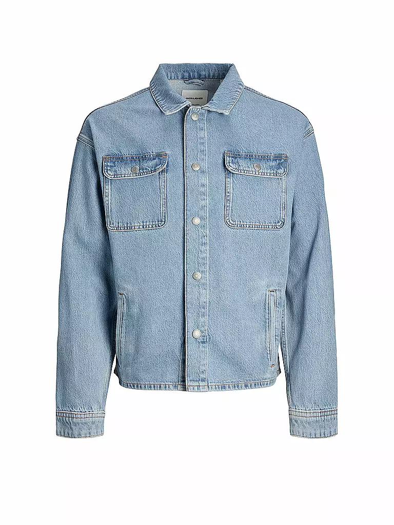 JACK & JONES | Overshirt JJICHASE JJOVERSHIRT | Azul claro