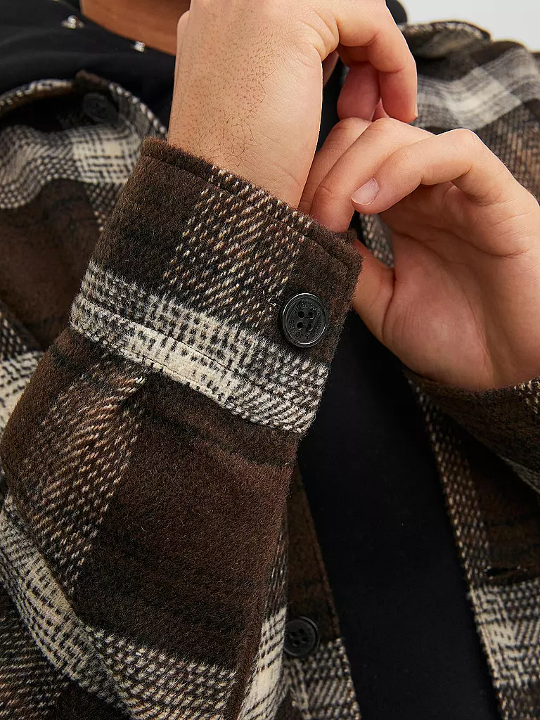 JACK & JONES | Overshirt JORZAC | Marrón