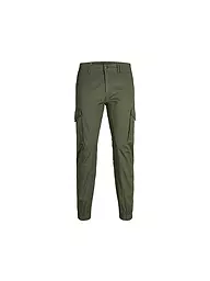JACK & JONES | Pantalones cargo ajustados JPSTPAUL para niño | Oliva