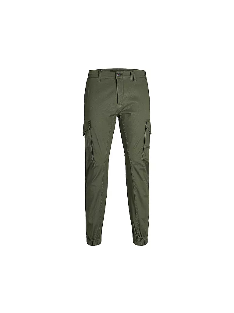 JACK & JONES | Pantalones cargo ajustados JPSTPAUL para niño | Oliva
