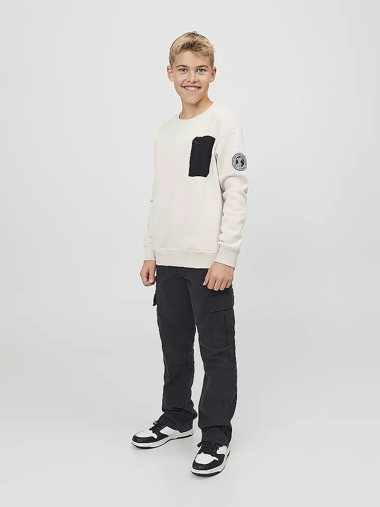 JACK & JONES | Pantalones cargo JPSTKANE para niño | Negro