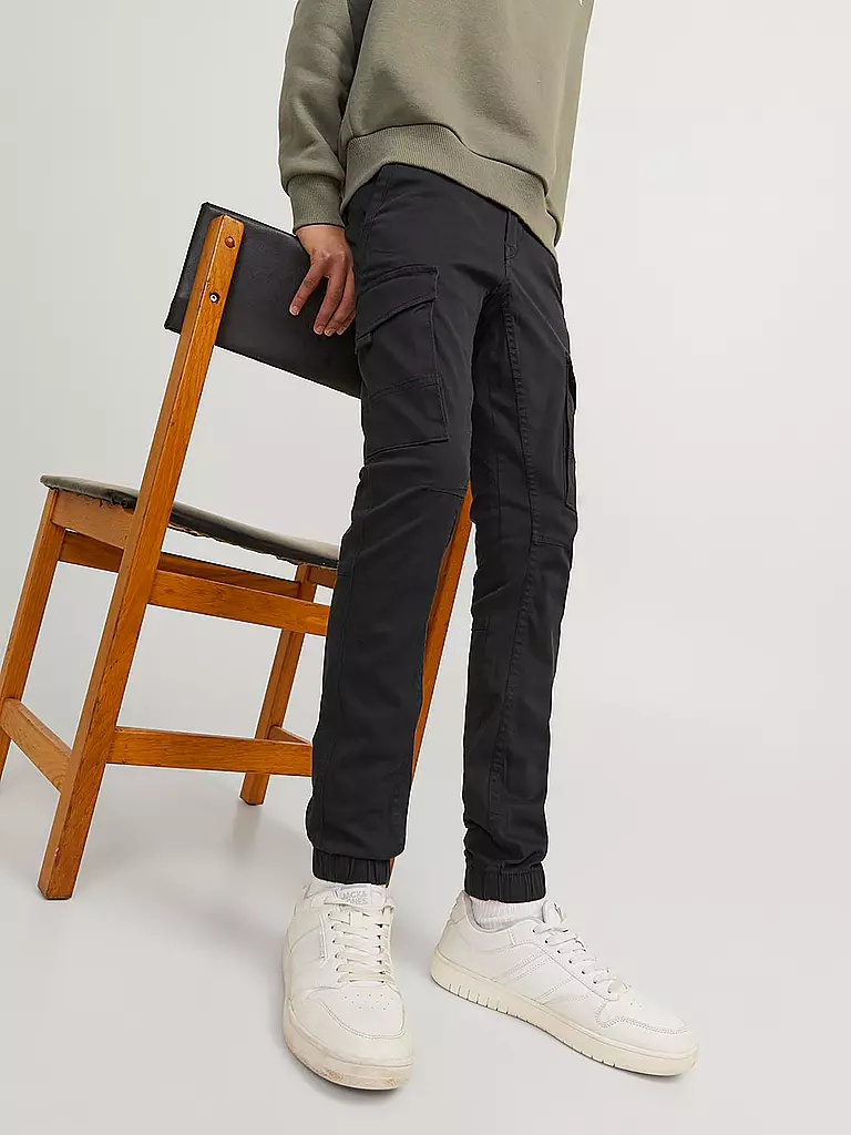 JACK & JONES | Pantalones cargo para niño " JJIPAUL " | Negro