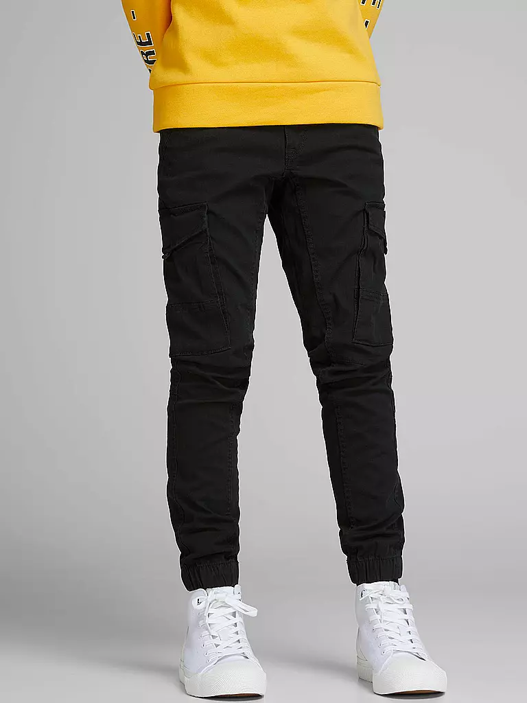 JACK & JONES | Pantalones cargo para niño " JJIPAUL " | Negro